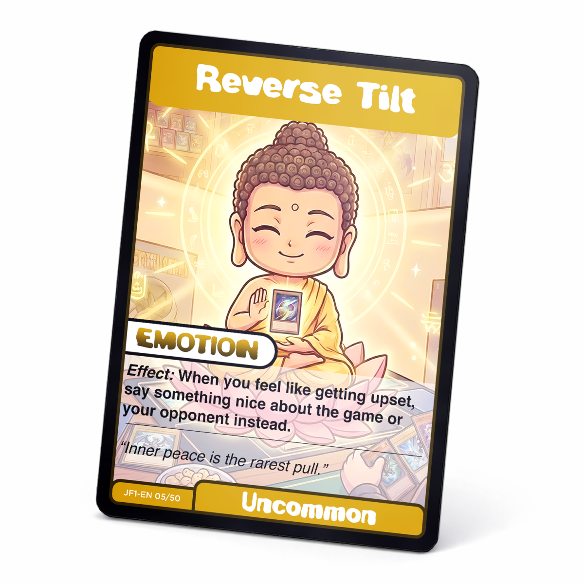 Reverse Tilt card from One More Pack TCG, Just Fun!, English edition